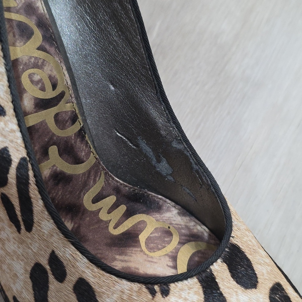 Leopard Print Women's Heels - Picture 16 of 17